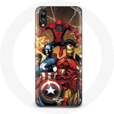 Case voor Huawei P20 Lite Avengers invaders Oude soldaten