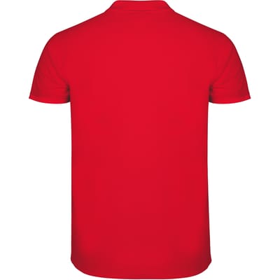 Roly Heren Ster Poloshirt (Rood)
