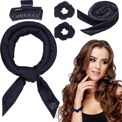 Equivera Heatless Curls - Haar Kruller - Haarkruller - Krullen zonder Warmte - Krullen zonder Hitte - Krullend Haar Producten - Haarrollers - Krulspelden - Heatless Curls Tool - Heatless Curler