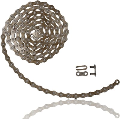 Fietsketting Single Speed 1/2 x 1/8 – 112 Schakels – Inclusief Connector Link – Ketting voor Stadsfiets en Terugtraprem