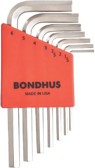 Inbussleutel Set - Inbus Sleutel - Klus Klussen - Protanium Staal - Metric - Zilver Zwart