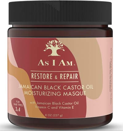 As I Am Restore & Repair Jamaican Black Castor Oil Moisturizing Masque 227gr