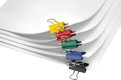 Westcott papierklem - 19mm metaal - 25 stuks assorti - AC-E10717