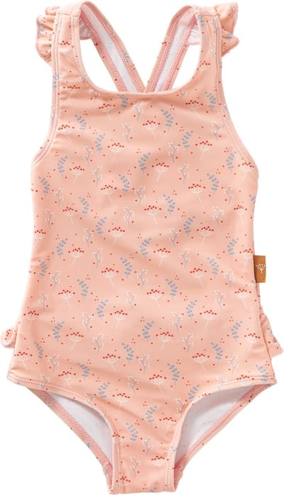 Fresk [Badpakken] 86 -Zwemkleding met UV-bescherming UPF 50 - Sneldrogend - Tweedelig Zwempak - Bikiniset Meisjes - Roze - Mimosa