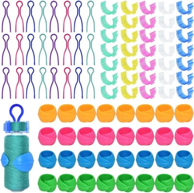 Spoeldraad Buddies Set - Spoelhouders Clips - Naaien Organiseren - 142 Stuks - 127 x 127 x 254 cm