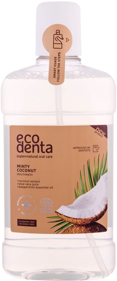 Ecodenta Mondwater 500ml Coconut