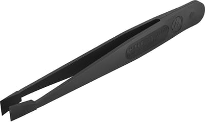 Knipex kunststofpincet ESD, zwart - 920905ESD