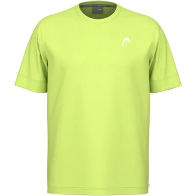 Tennisshirt HEAD Boys Slice II Tee Lightlime-Maat 128