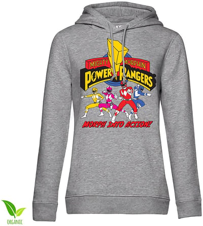 Power Rangers Dames Morph Into Action -hoodie voor meisjes