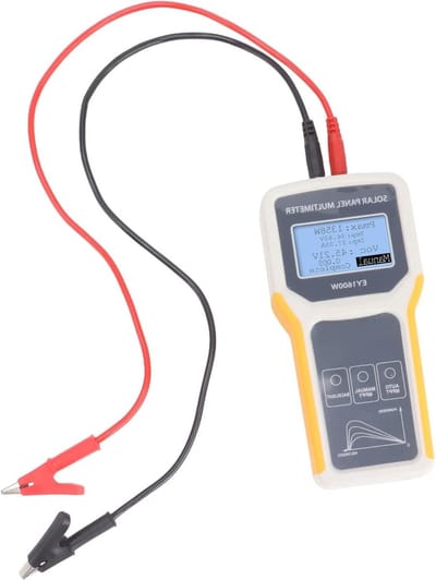 Zonnepaneel Tester - PV Multimeter - Energie Meten - MPPT Functie - 1600W - Zwart