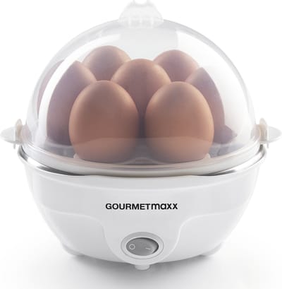 GOURMETmaxx eierkoker voor 7 eieren - wit