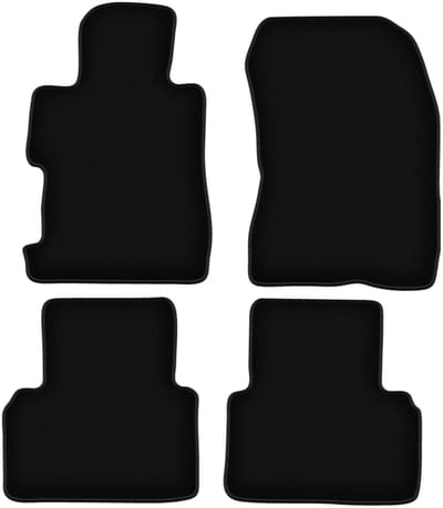 BASIC zwarte velours matten voor: Honda Civic VIII 4D sedan (2006-2011)