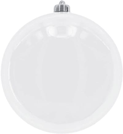 Allecto - XXL kerstballen voor buiten - Vorstbestendig en weerbestendig - Wit - Kerstdecoratie - Perfect voor tuin en entree - Creëer een feestelij...