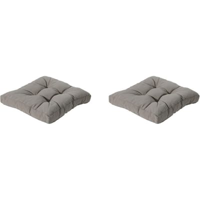 Madison - Florance Zitkussen Rib liver - Ca. 73x73 cm - Set van 2