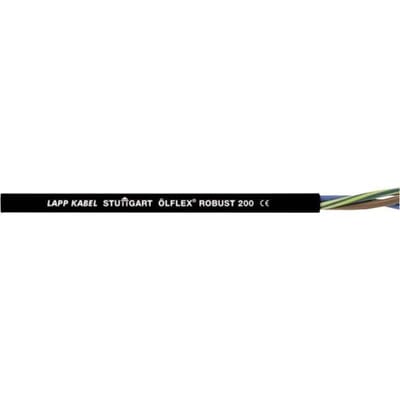 LAPP ÖLFLEX® ROBUST 200 Stuurstroomkabel 2 x 1.5 mm² Zwart 21805/500 500 m