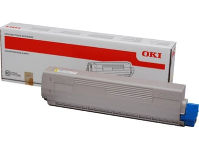 OKI 44844505 toner cartridge geel (origineel)