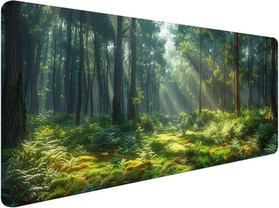 Grote Muismat - Bureauonderlegger XXL - Gaming en Kantoor - Antislip Rubberbasis - 120 x 60 cm - Zwart