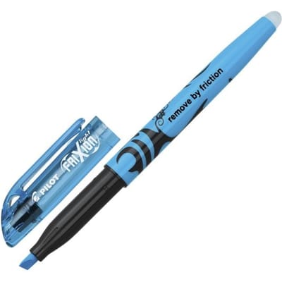 Pilot Frixion Blauwe Markeerstift - Uitwisbare Highlighter - Schrijfbreedte 1 – 4 mm