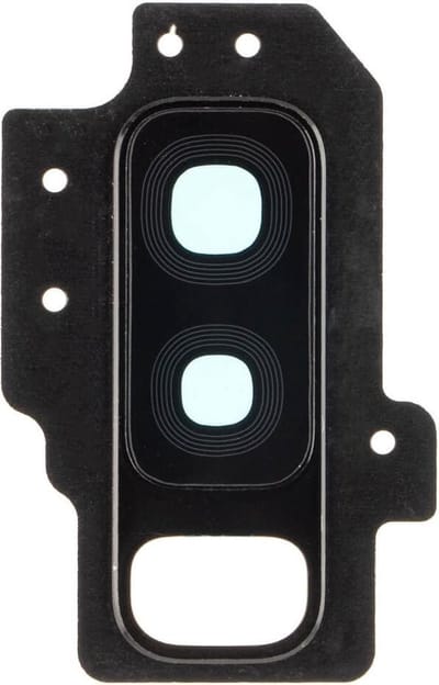 Camera Lens Cover Geschikt voor Samsung Galaxy S9 Plus – Glas – Zwart