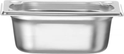HENDI Gastronorm container – versterkte hoeken – 0,6L – 65mm – roestvrij staal