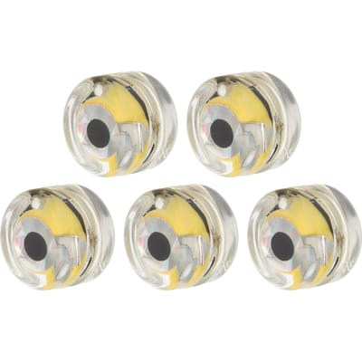 5 Stuks Onderwater Loklamp Compact Lichtgewicht Waterdicht LED Vis Aas Licht voor Zoet Water beige