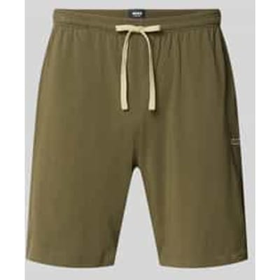 regular fit sweatshorts van katoenmix model 'MIX&MATCH'