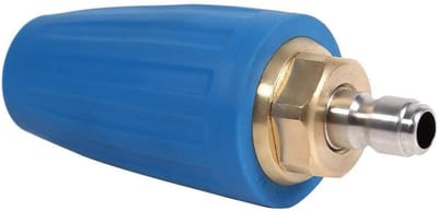 Rotary Spray Turbo Nozzle 3000 PSI voor Hogedrukreiniger - 1/4" Snelle Aansluiting, Verstelbare Stralen, Efficiënte Reiniging