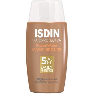Écran solaire teinté - Isdin - Fotoprotector Fusion Water Color - SPF50 - 50 ml - Teinte Bronze