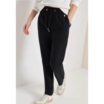Mid Waist Slim Legs broek in casual fit