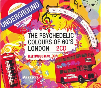 Various Artists - The Psychedelic Colours Of 60's London (2 CD)