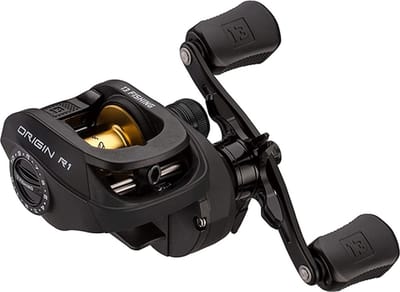 13 Fishing Origin R1 Cast Reel LH - 6.6:1 - Baitcasting Reel - Zwart