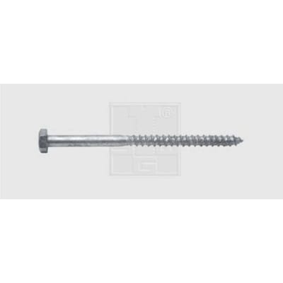 SWG 4009155699875 Houtschroef 7 mm 90 mm Buitenzeskant DIN 571 Staal Thermisch verzinkt 100 stuk(s)