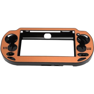 Beschermhoes voor spelconsole, waterdicht, schokbestendig, metalen consolehoes voor Vita 1000 PSV 1000 goud