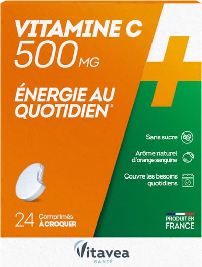 Vitavea Vitamine C 500 mg 24 Kauwtabletten