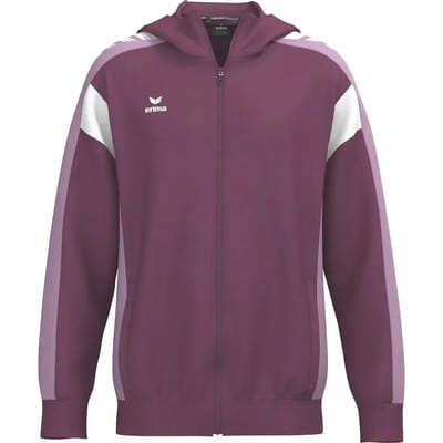 Erima Celebrate 125 Trainingsjack Met Capuchon Kinderen - Burgundy / Lavender | Maat: 116
