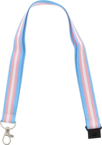 Zac's Alter Ego - Transgender Sleutelkoord/Lanyard - Multicolours
