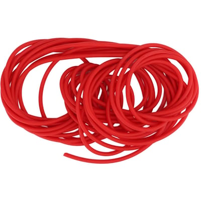 2050 10M Buiten Natuurlijk Latex Rubberen Buis Rekbare Elastische Buis Jacht Vervangingsband Rood rood