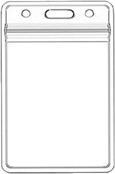 Naambadgehouder - ID Kaarthouder - Zakelijke Bijeenkomsten - Waterdichte PVC Bescherming - 113 x 68 cm - Transparant