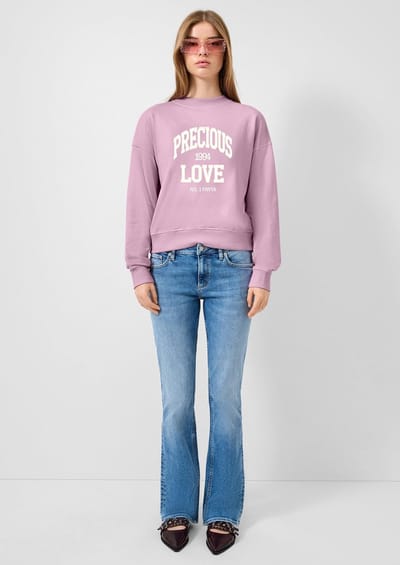 Moderne Middelhoge Bootcut Jeans Dames QS