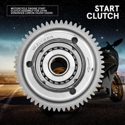 Motorfiets Motor Start Koppeling Assemblage voor Lifan Zongshen Loncin CG200 CG250 CG 200 250