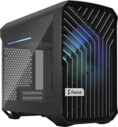Mini Tower Behuizing voor mITX met RGB Ventilator en Tempered Glass
