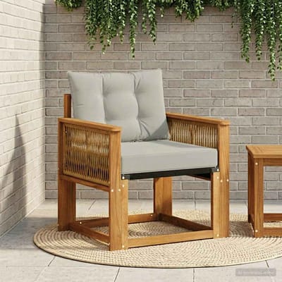 vidaXL - Buitensofa - Massief - Acacia - Hout - Naturel