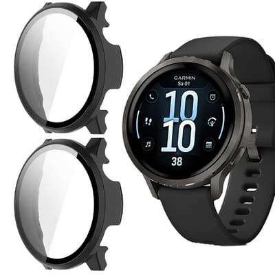 Dailygoods - 360° Bescherming Hoes voor Garmin Venu 4 41 mm