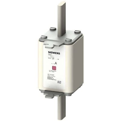 Siemens 3NA7224 Zekeringsinzetstuk Afmeting zekering : 2 80 A 500 V/AC, 440 V/DC 3 stuk(s)