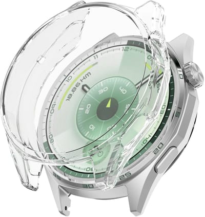 Strap-it TPU Case (Transparant) – Geschikt voor Huawei Watch GT 6 (46mm)