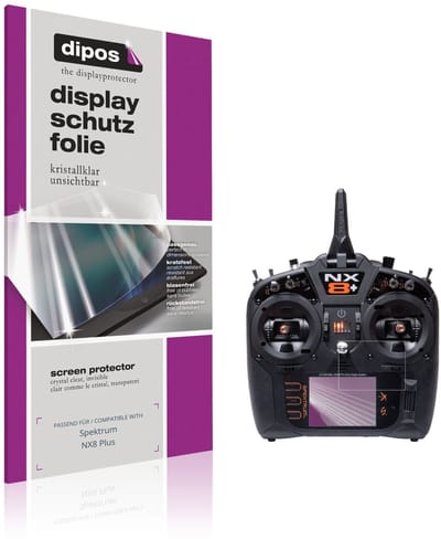 dipos – 2x Beschermfolie geschikt voor Spektrum NX8 Plus | Krasbestendige & heldere Screenprotector Ultra-Thin