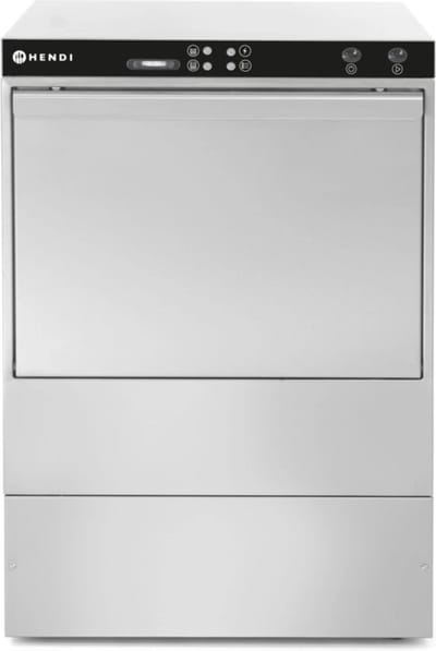 HENDI Vaatwasser – elektronische bediening – dubbelwandige deur – 645x576x837 mm – 400V/6600W