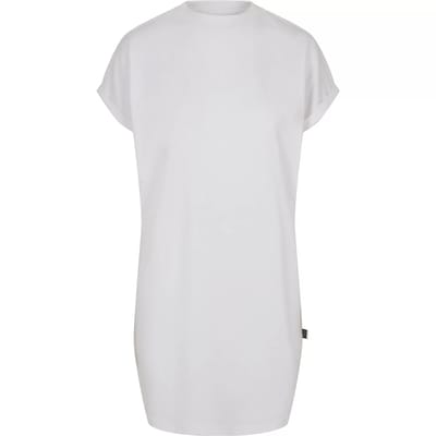 Urban Classics - Rainbow Tee Korte jurk - 4XL - Wit
