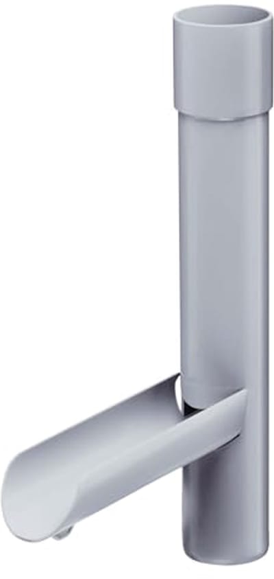 Regenwaterafvoersysteem 75mm Grijs - Duurzame PVC-U Regenpijpklep