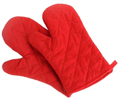 Hittebestendige Ovenhandschoenen - Veilig Koken zonder Brandwonden - Voordelig en Praktisch - Rood